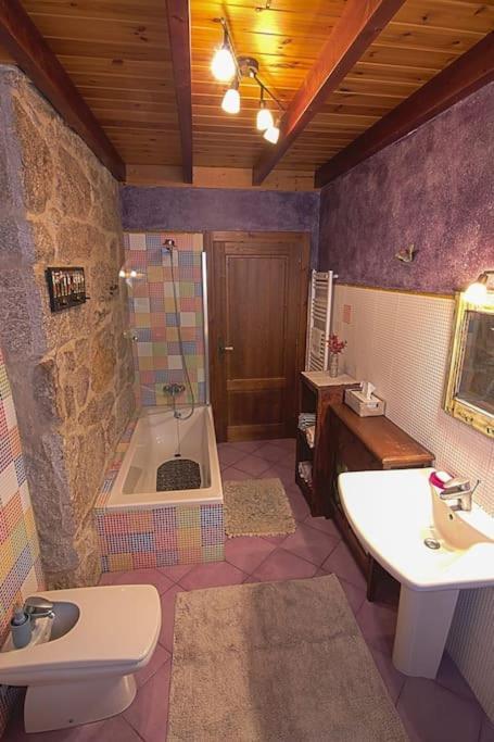 A Casa Da Carballa ปอนเตอเรอัส ภายนอก รูปภาพ