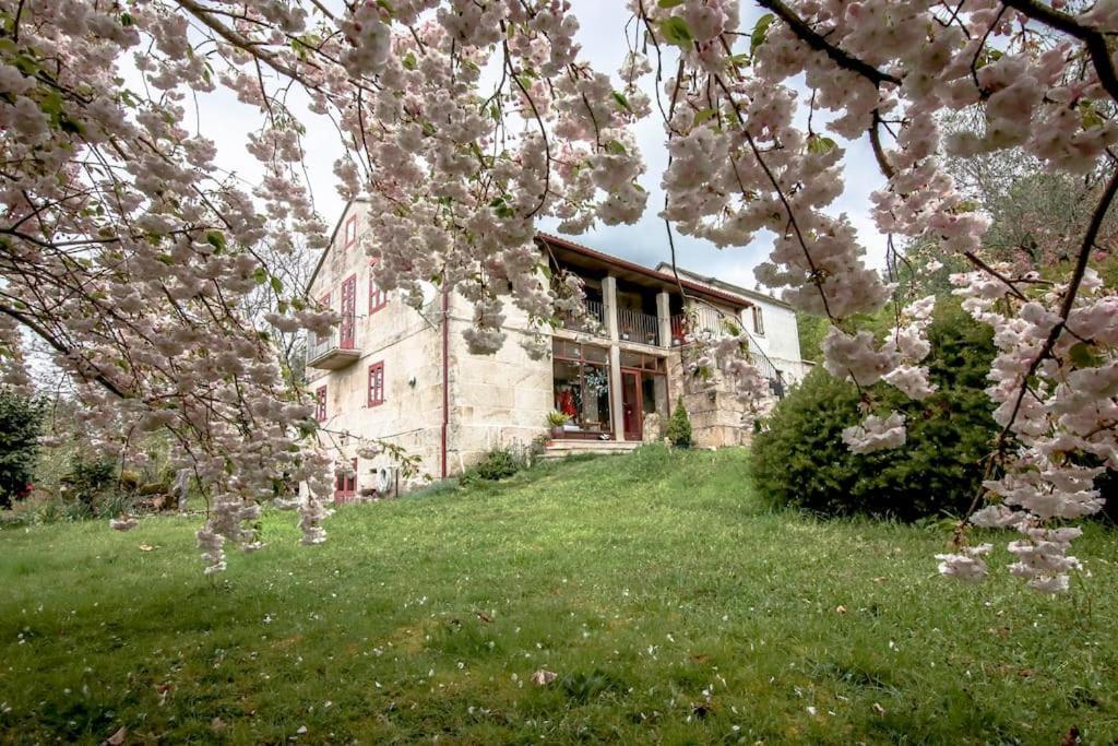 A Casa Da Carballa ปอนเตอเรอัส ภายนอก รูปภาพ