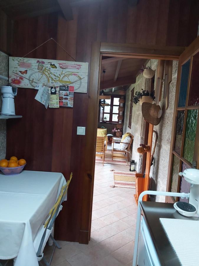 A Casa Da Carballa ปอนเตอเรอัส ภายนอก รูปภาพ
