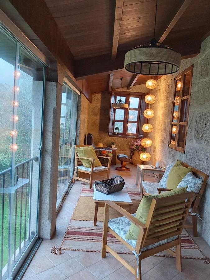 A Casa Da Carballa ปอนเตอเรอัส ภายนอก รูปภาพ