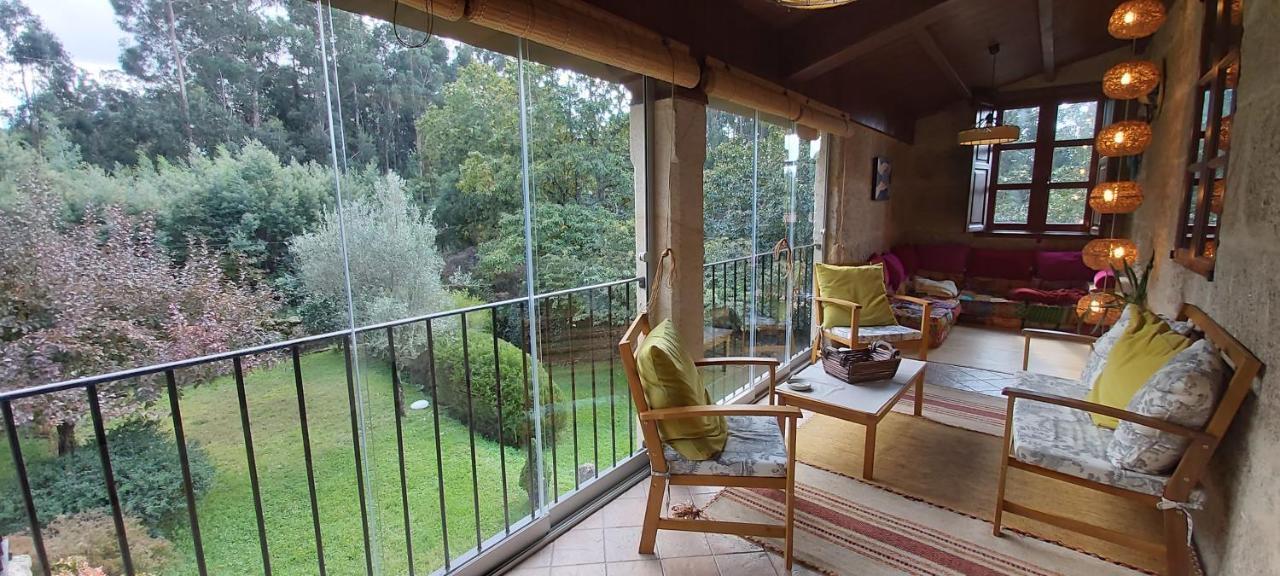 A Casa Da Carballa ปอนเตอเรอัส ภายนอก รูปภาพ