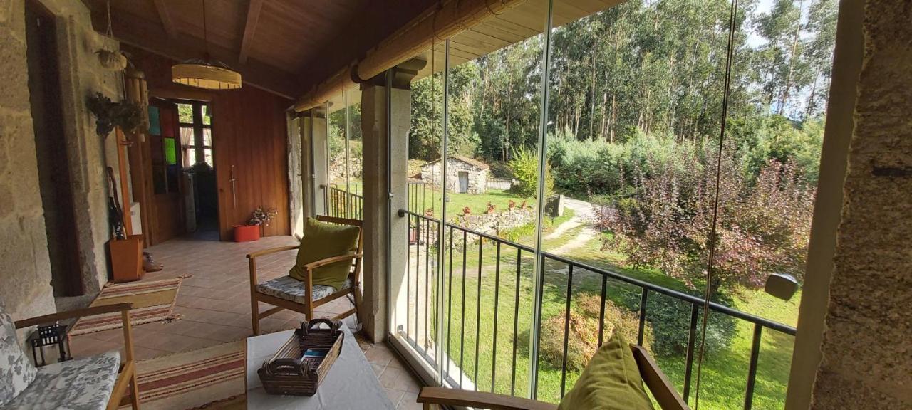 A Casa Da Carballa ปอนเตอเรอัส ภายนอก รูปภาพ