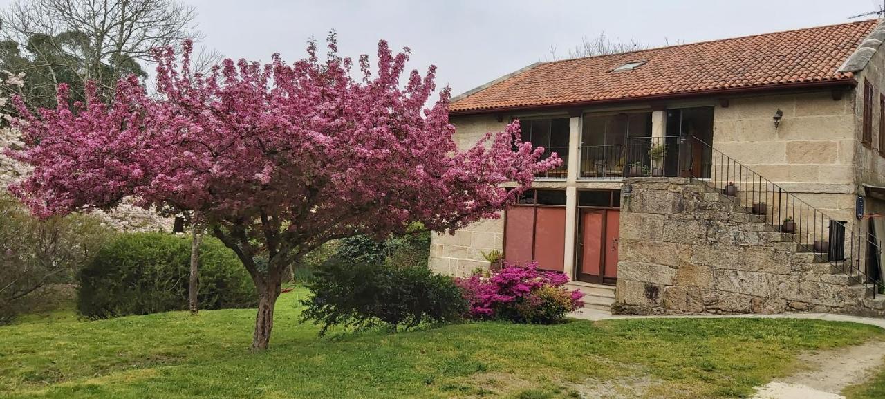 A Casa Da Carballa ปอนเตอเรอัส ภายนอก รูปภาพ